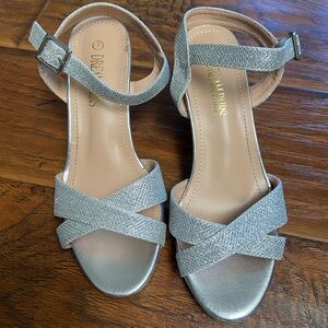 Dream Pairs sparkle formal heels